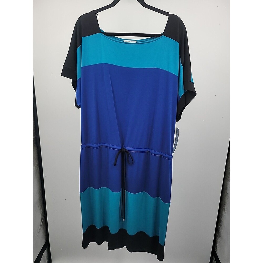 New London Times Beachy Dress Sz 18W Beach Vacation Resort Cruise Summer
